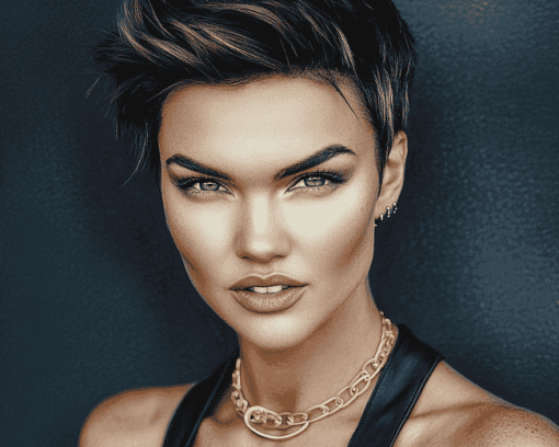 Celebrity Ruby Rose Diamond Painting