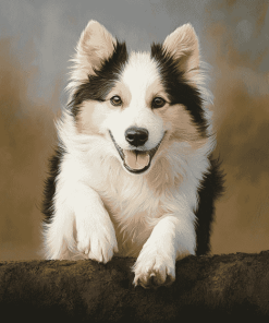 Charming Iceland Sheepdog Diamond Painting