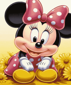 Charming Minnie Mouse Diamond Painting