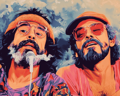 Cheech And Chong Films Diamond Painting