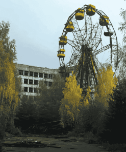 Chernobyl Buildings Exploration Diamond Painting