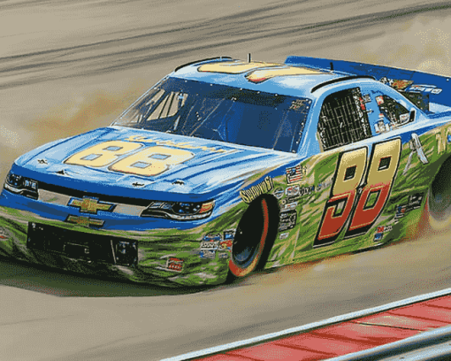 Chevrolet Nascar Racing Diamond Painting