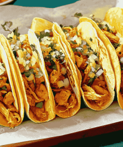 Chicken Tacos Art Diamond Painting