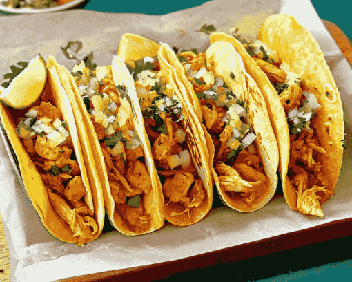 Chicken Tacos Art Diamond Painting