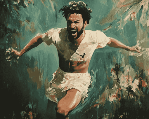 Childish Gambino Celebrity Diamond Painting