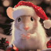 Christmas Cartoon Mouse Diamond Painting