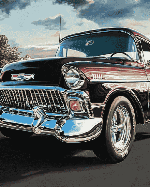 Classic Chevy Car Diamond Painting