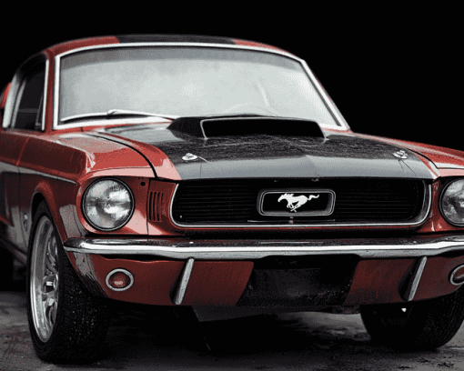 Classic Mustang 1967 Diamond Painting