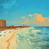 Clearwater Beach Seaside Diamond Painting