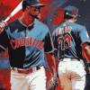 Cleveland Indians Baseball Stars Diamond Painting