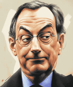 Close Up of Mario Draghi Diamond Painting