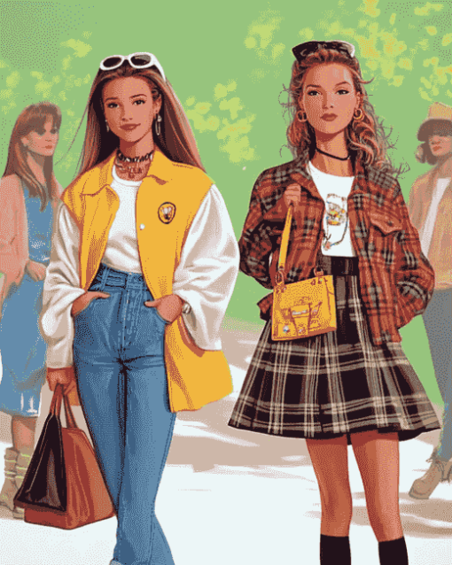 Clueless Movie Icons Diamond Painting