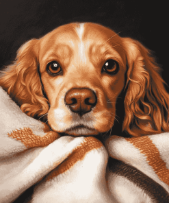 Cocker Spaniel Puppy Diamond Painting