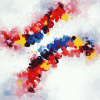 Colorful DNA Abstract Diamond Painting