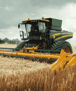 Combine Harvester Engines Diamond Painting