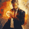 Constantine Movie Theme Diamond Painting