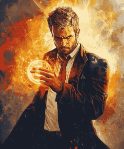 Constantine Movie Theme Diamond Painting