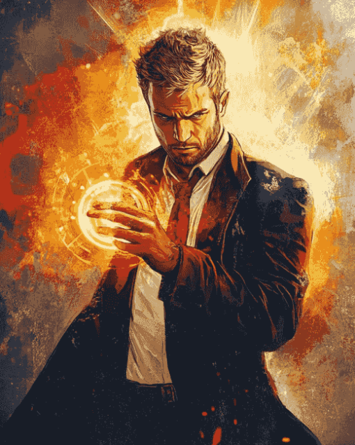 Constantine Movie Theme Diamond Painting