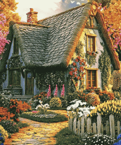 Cottage Retreats Diamond Painting