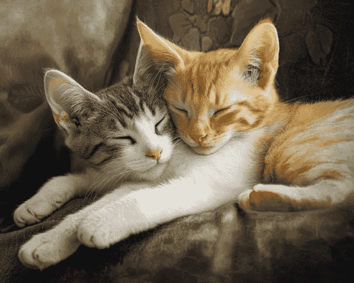 Cute Kittens Diamond Painting