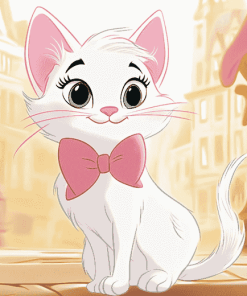 Cute Marie from The Aristocats Diamond Painting