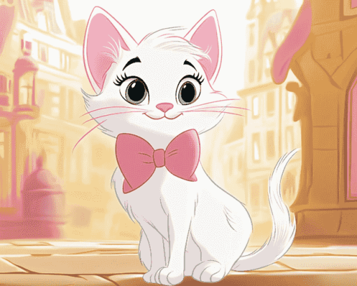 Cute Marie from The Aristocats Diamond Painting