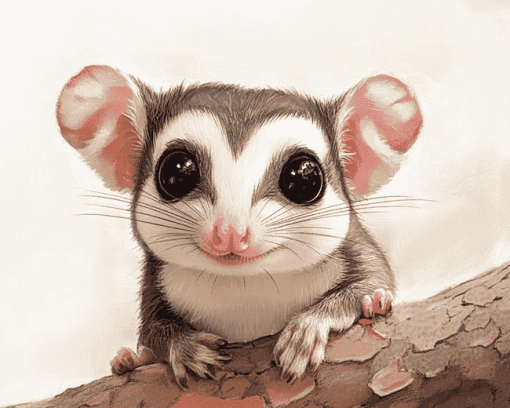 Cute Sugar Glider Diamond Painting