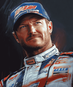 Dale Earnhardt Jr Racing Diamond Painting