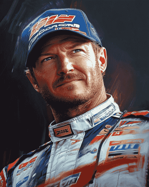 Dale Earnhardt Jr Racing Diamond Painting