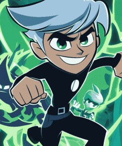 Danny Phantom Animation Diamond Painting