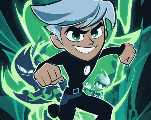 Danny Phantom Animation Diamond Painting