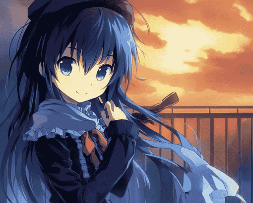 Date A Live Animation Diamond Painting