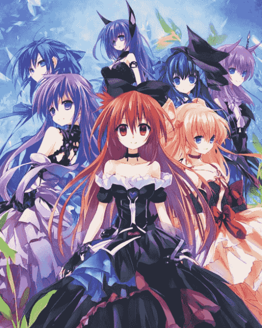 Date A Live Anime Diamond Painting