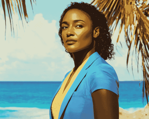 Death In Paradise Movie Series Diamond Painting