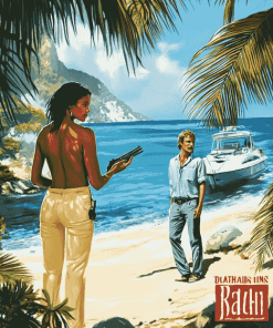 Death in Paradise Movie Diamond Painting