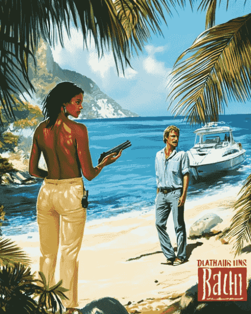 Death in Paradise Movie Diamond Painting