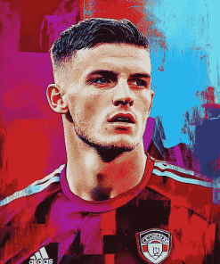 Declan Rice Famous Footballer Diamond Painting