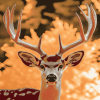 Deer Antlers Nature Diamond Painting