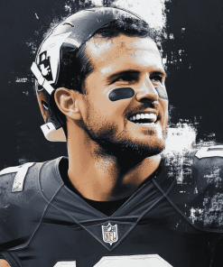 Derek Carr American Football Diamond Painting