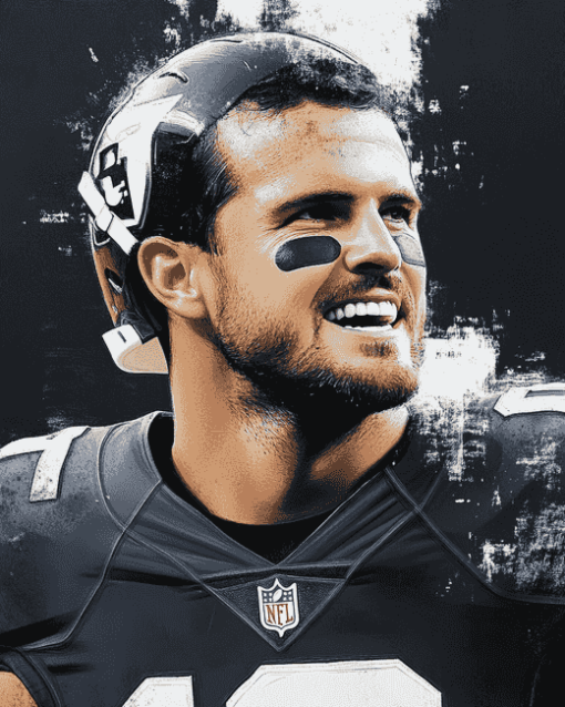 Derek Carr American Football Diamond Painting