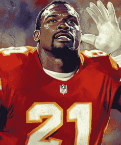 Derrick Thomas Famous Footballer Diamond Painting