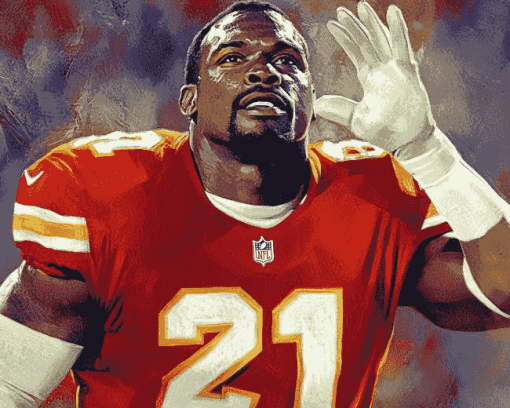 Derrick Thomas Famous Footballer Diamond Painting