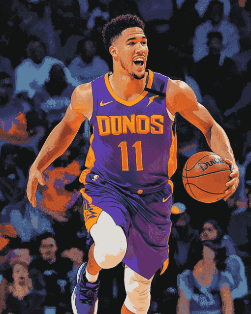 Devin Booker Phoenix Suns Diamond Painting