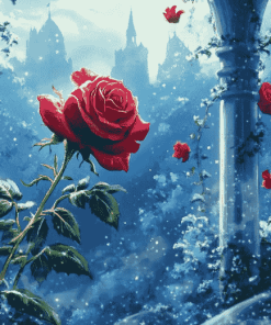 Disney Rose Fantasy Diamond Painting