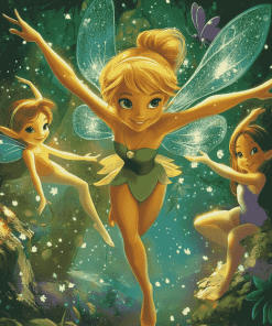 Disney Tinkerbell Fairies Diamond Painting