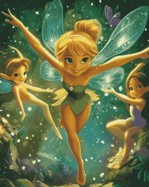 Disney Tinkerbell Fairies Diamond Painting