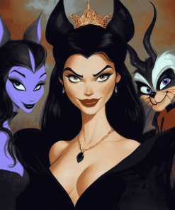 Disney Villains Animation Diamond Painting