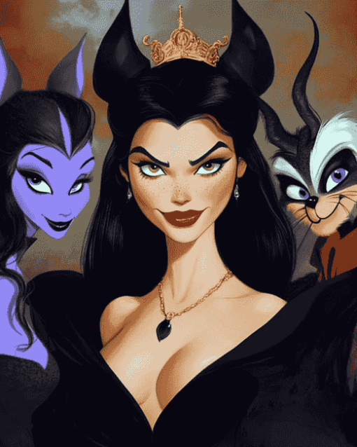 Disney Villains Animation Diamond Painting