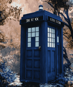 Doctor Who Tardis Animation Diamond Painting