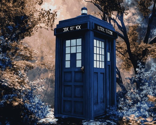 Doctor Who Tardis Animation Diamond Painting